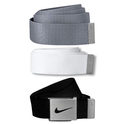 Nike mens 3 Pack Web Belt