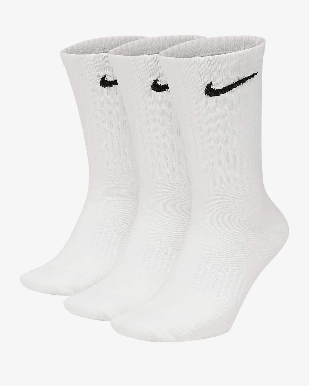 Nike unisex-adult Unisex Nike Everyday Cushion Crew 3 Pair