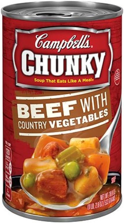 Campbell's Chunky Beef with Country Vegetables Soup