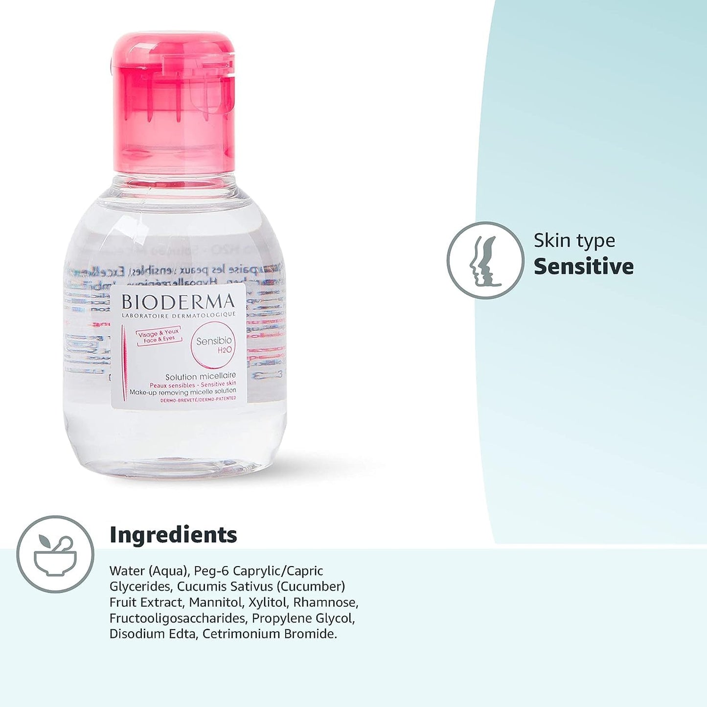 Bioderma Sensibio H2O Micellar Water Cleansing and Make-Up Remover