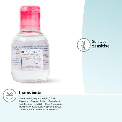 Bioderma Sensibio H2O Micellar Water Cleansing and Make-Up Remover