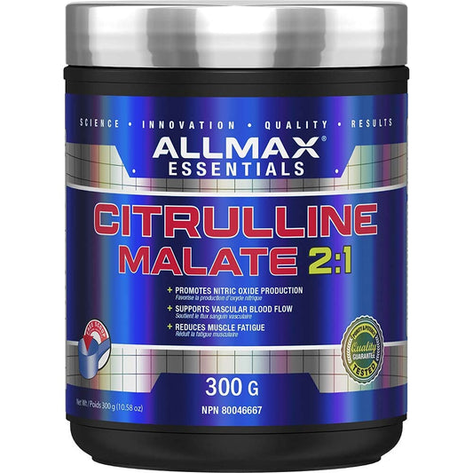 ALLMAX Nutrition - 2:1 Citrulline+ Malate - 300 Gram, 300-Gram