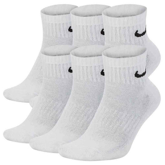 Nike mens Unisex Nike Everyday Cushion Ankle 6 Pair BandSocks