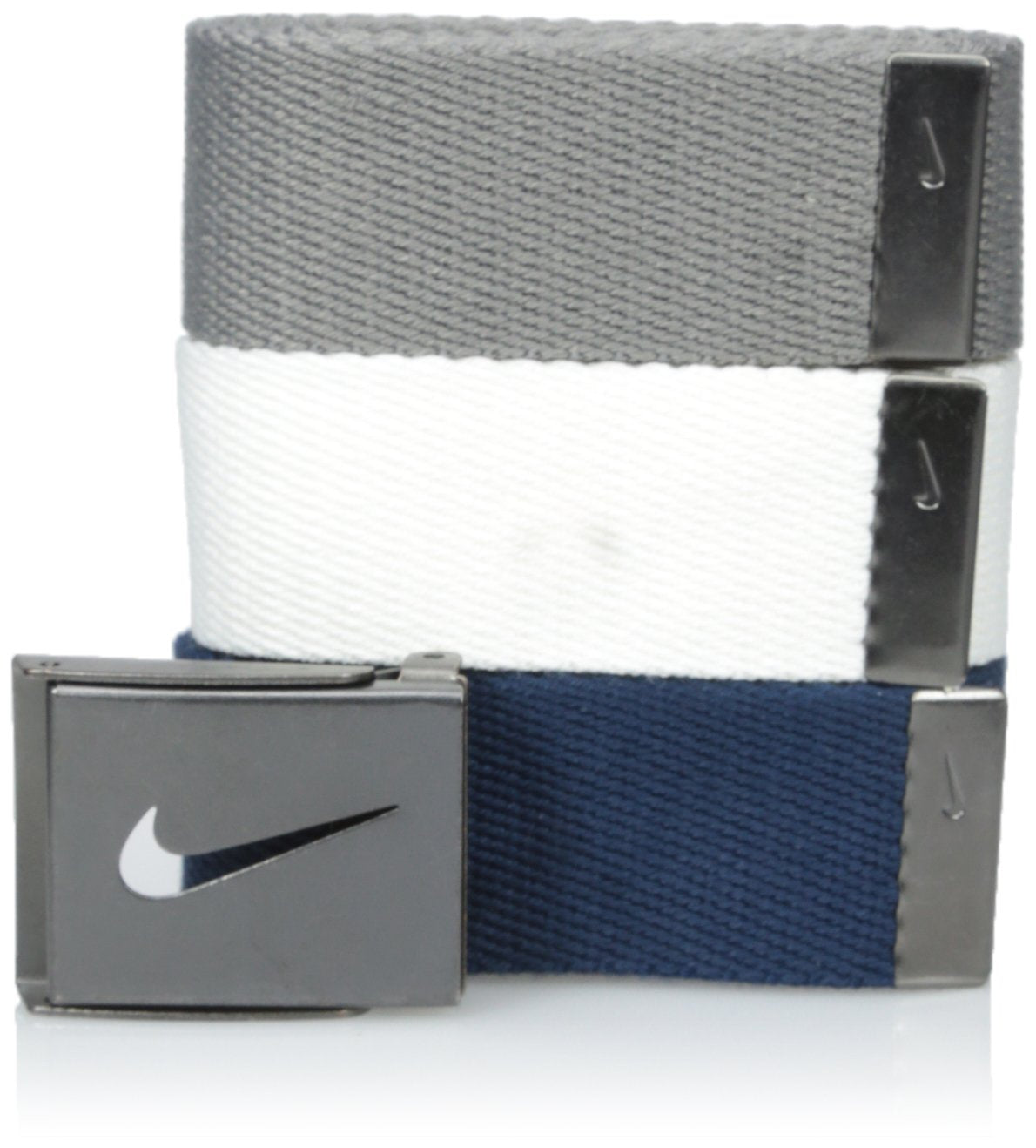 Nike mens 3 Pack Web Belt