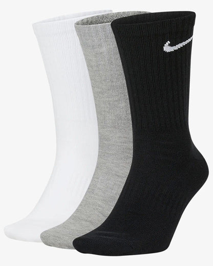 Nike unisex-adult Unisex Nike Everyday Cushion Crew 3 Pair