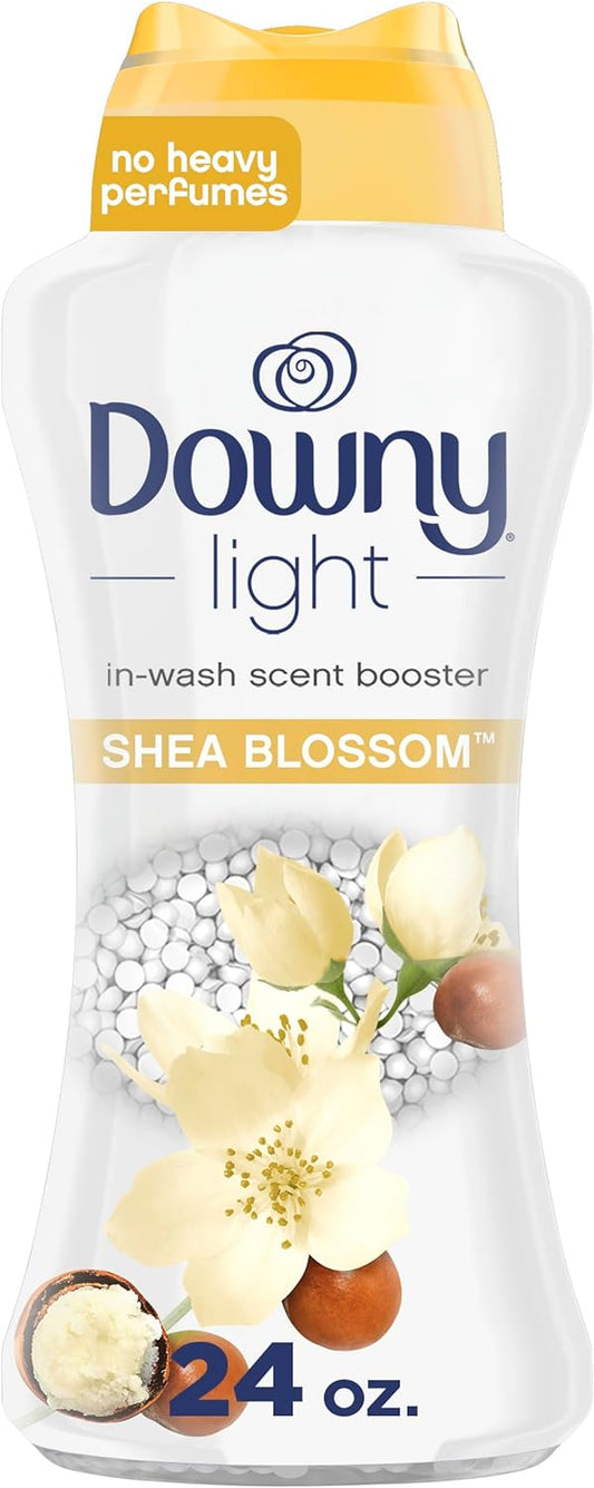 Downy Light Laundry Scent Booster Beads for Washer, Shea Blossom