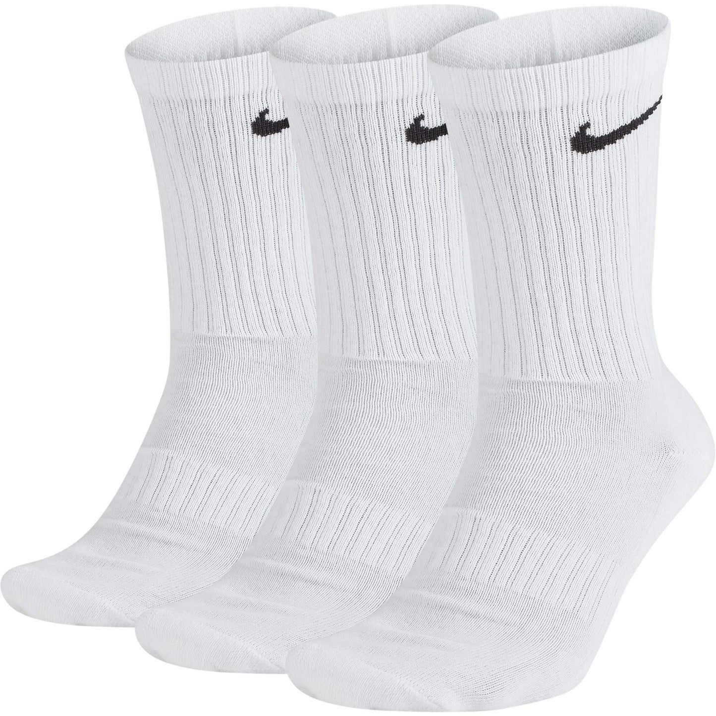 Nike unisex-adult Unisex Nike Everyday Cushion Crew 3 Pair