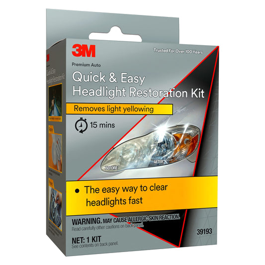 3M Headlight Restoration Kit 39193