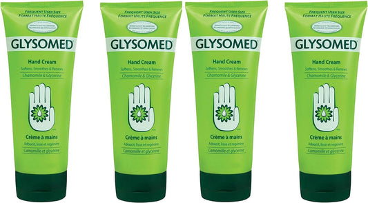 Glysomed Hand Cream Tube, Travel Size - 4 Pack