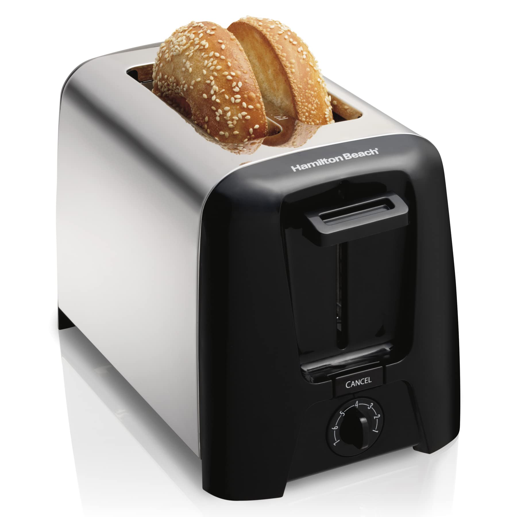 Hamilton Beach Wave Crusher Blender, Black (54220) & 2 Slice Extra Wide  Slot Toaster with Shade Selector, Toast Boost, Auto Shutoff, Black (22633)